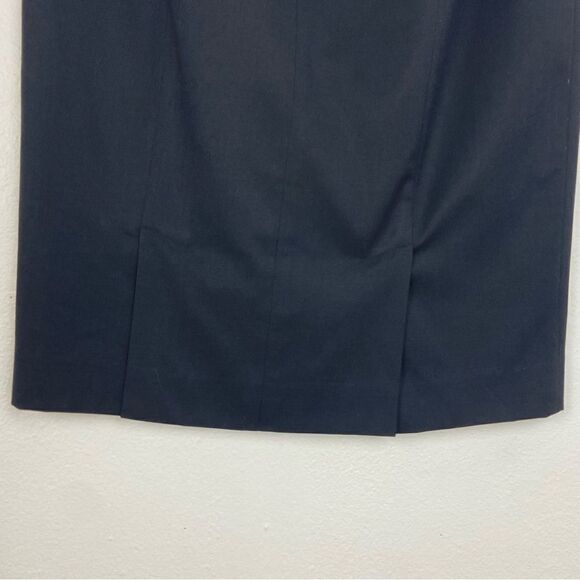 Pendleton Women’s Wool Black Lined Skirt Corpcore Minimalist Academia Size 6 - Picture 7 of 12